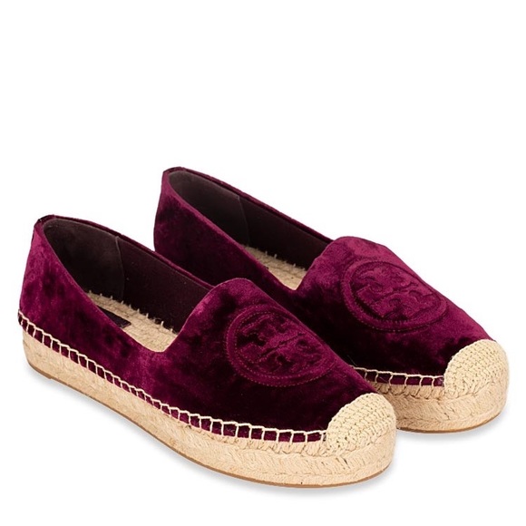 tory burch velvet espadrilles